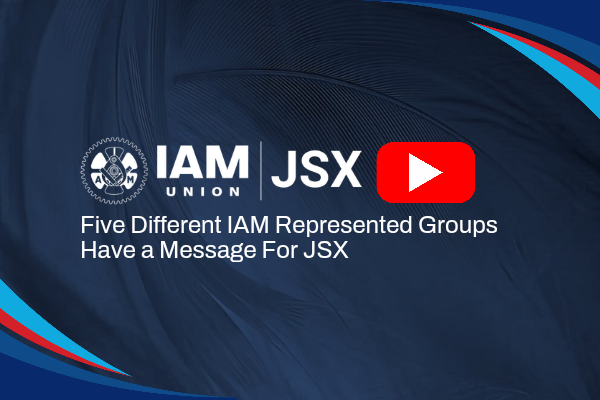 Five Different IAM Represented Groups Have a Message For JSX